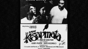 kisapmata is a movie that tells the story of the cabading family massacre